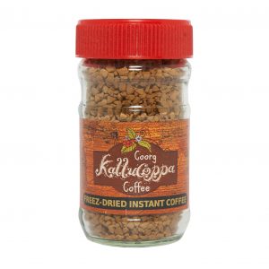 freeze dried instant coffee